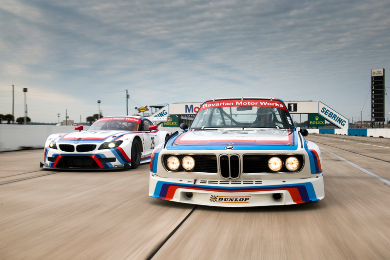 Illustration for article titled BMW Dressed Up The Team RLL Z4M Like The Batmobile For Sebring